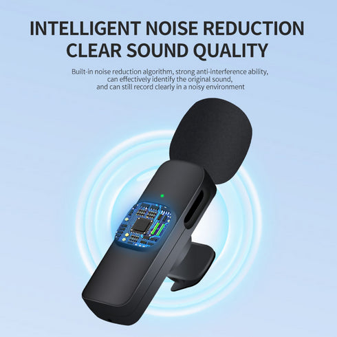 Wireless Lavalier Microphone.